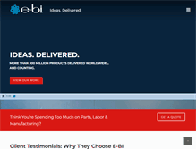 Tablet Screenshot of e-bi.com
